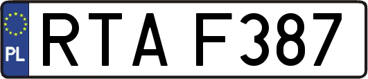 RTAF387