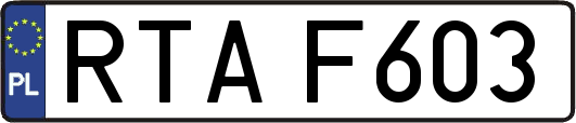 RTAF603