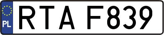 RTAF839