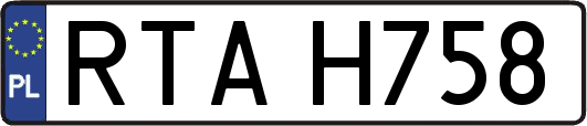 RTAH758