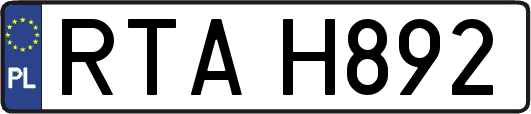 RTAH892