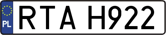 RTAH922