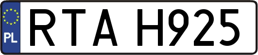 RTAH925