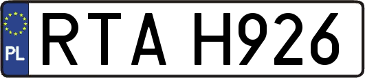 RTAH926