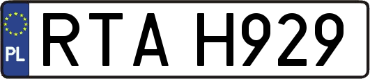 RTAH929