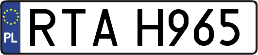 RTAH965