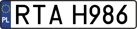 RTAH986
