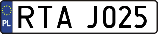 RTAJ025