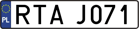 RTAJ071