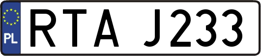 RTAJ233