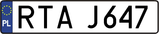 RTAJ647