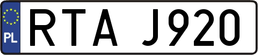 RTAJ920