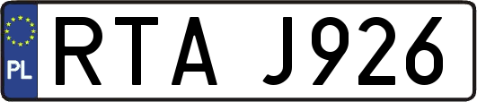 RTAJ926