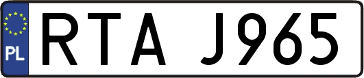 RTAJ965