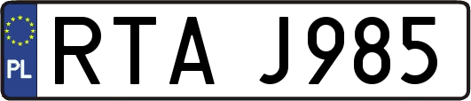RTAJ985