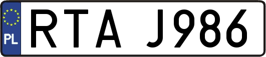 RTAJ986