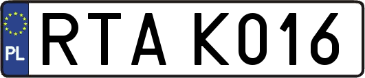 RTAK016