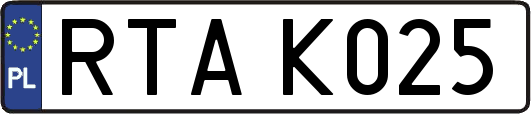 RTAK025