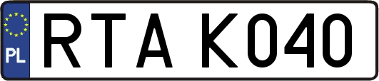 RTAK040