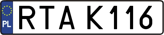 RTAK116