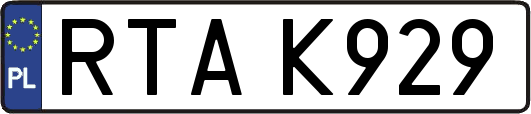 RTAK929
