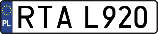RTAL920
