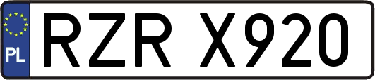 RZRX920