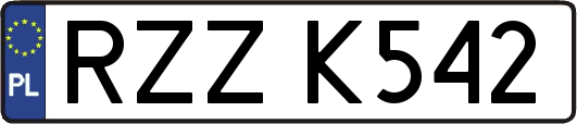 RZZK542