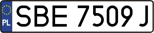 SBE7509J