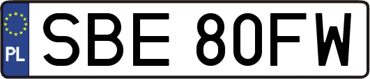 SBE80FW