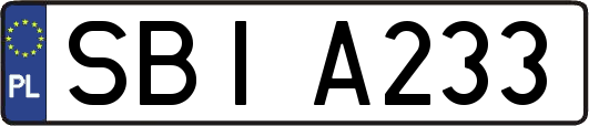 SBIA233