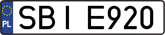 SBIE920