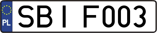 SBIF003