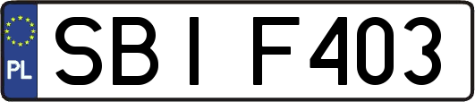 SBIF403