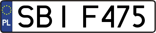 SBIF475