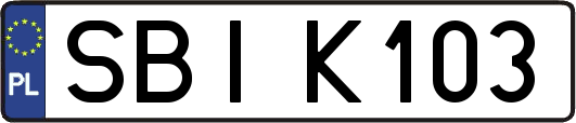 SBIK103