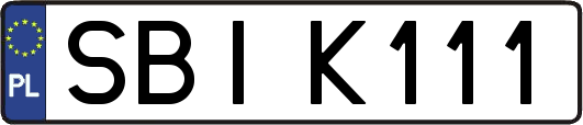SBIK111