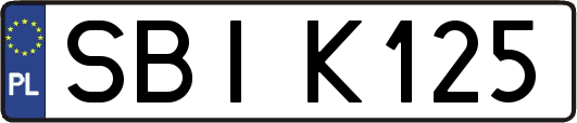 SBIK125