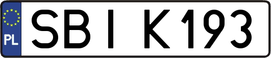 SBIK193