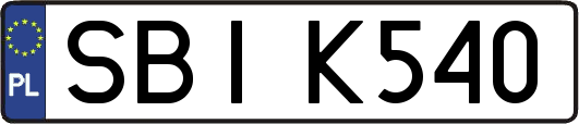 SBIK540