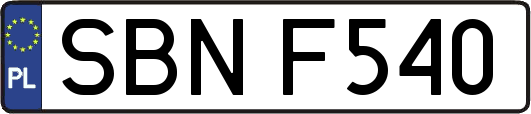 SBNF540