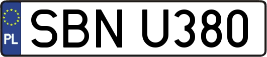 SBNU380