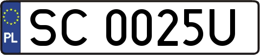 SC0025U