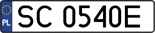 SC0540E