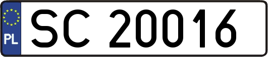 SC20016