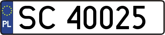 SC40025