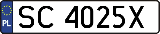 SC4025X