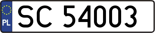 SC54003