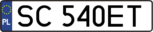 SC540ET