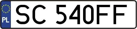 SC540FF